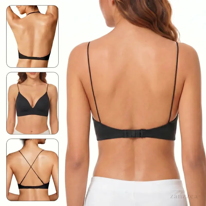 Seamless Low Back Convertible Bra