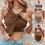 Ribbed Workout Tank Top