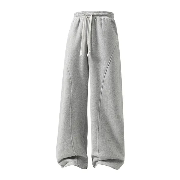 Men's Fleece Thermal Lined Sweatpants Oversize