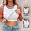 Ribbed Workout Tank Top