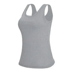 Ribbed Workout Tank Top