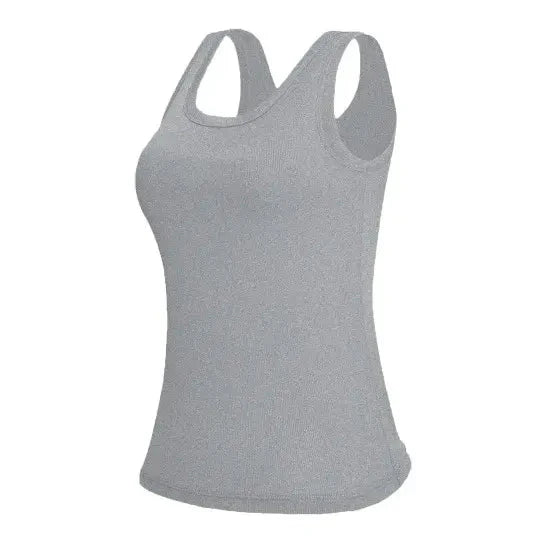 Ribbed Workout Tank Top