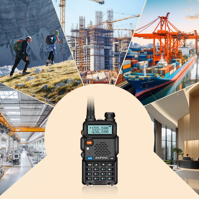 🔥Hot Sale 52% Off🔥📡 UV-5R Ham Radio Long Range UV5R Two Way Radio Dual Band Walkie