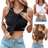 Ribbed Workout Tank Top